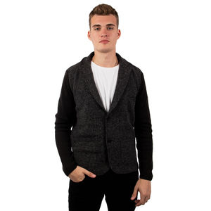 NETWORK BLACK, DIM GRAY CARDIGAN | MENS SIZE L